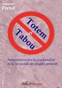Totem et Tabou par le Dr SIGMUND FREUD. Interprétation par la psychanalyse de vie sociale des peuples primitifs.