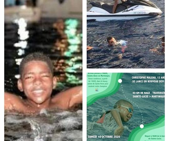 Aventure : Christophe Maleau, 12 ans, 40 km à la nage pour soutenir la lutte contre le cancer