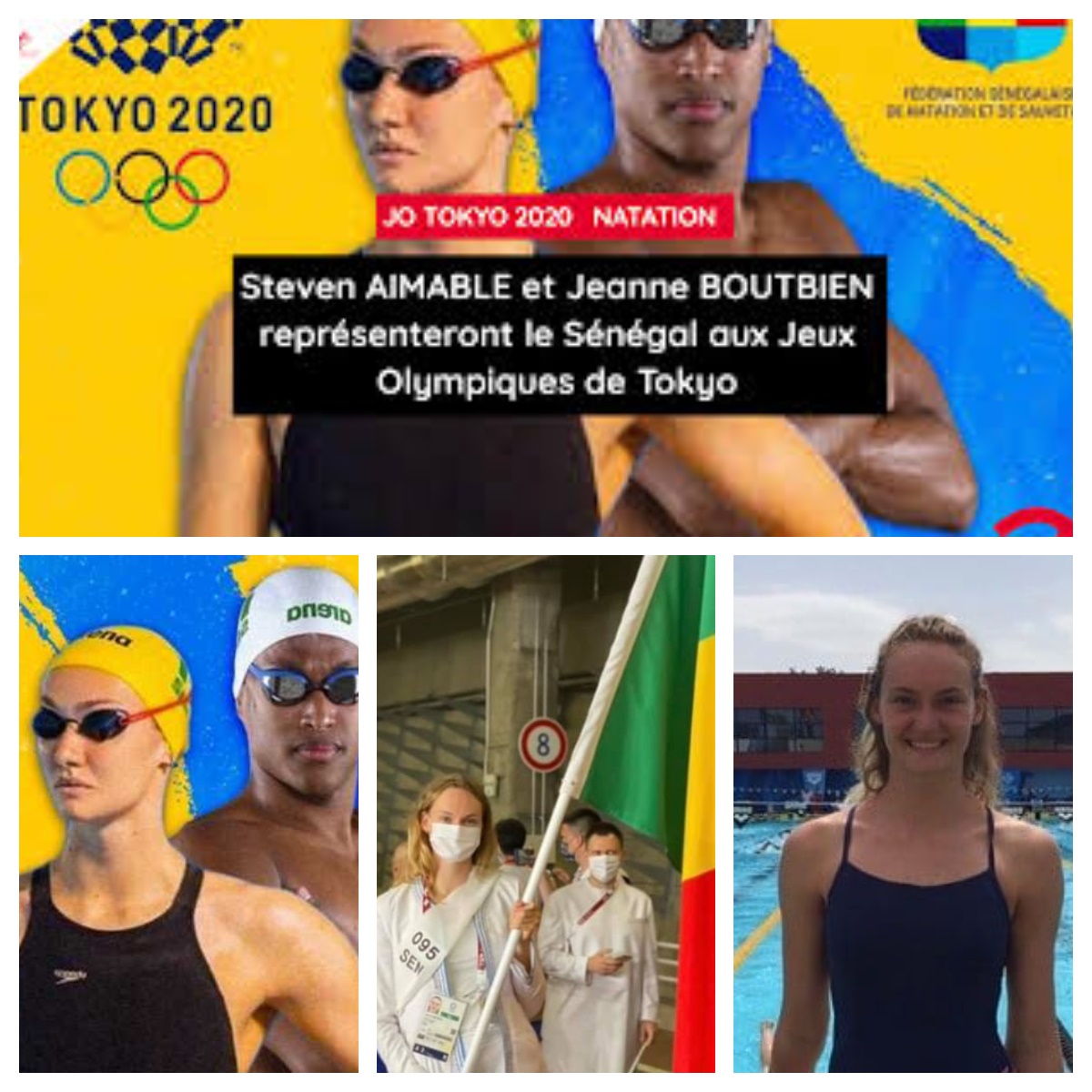 Jeux olympiques : quand une athlète blanche porte-drapeau du Sénégal fait  le buzz - Jeune Afrique