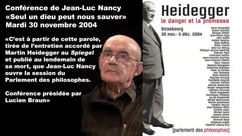 Le philosophe Jean-Luc Nancy est mort à 81 ans –Université de Strasbourg
