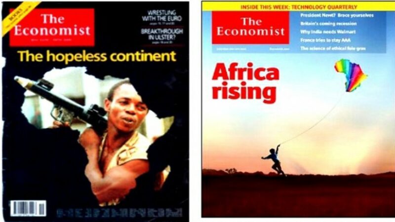 The Hopeless Continent – Hopeless Africa (the Economist, May 2000)– May 13th 2000-Africa rising 2011-Desespoir et éveil