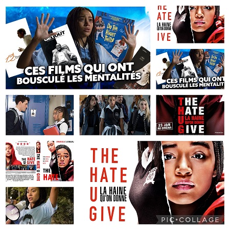 The Hate U Give (version française) – La haine qu’on donne  de Angie Thomas (Auteur), Nathalie Bru (Traduction)