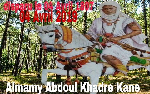 Retour sur la vie et l’œuvre Abdoul Khadre Kane, Premier Almamy du Fouta-Yero GUISSE