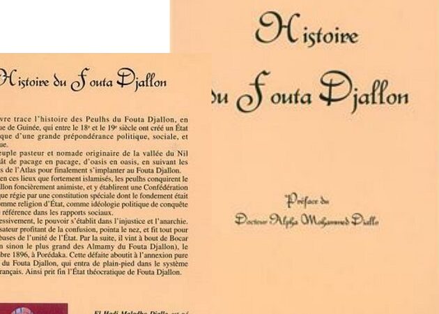 HISTOIRE DU FOUTA DJALLON de El Hadj Maladho Diallo 