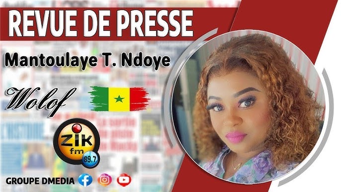 Revue de Presse Wolof de Zik Fm Sen Tv du samedi 08 mars 2025 avec Mantoulaye Thioub Ndoye