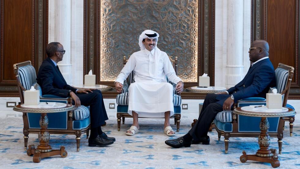 Est de la RDC: Félix Tshisekedi et Paul Kagame se sont entretenus au Qatar