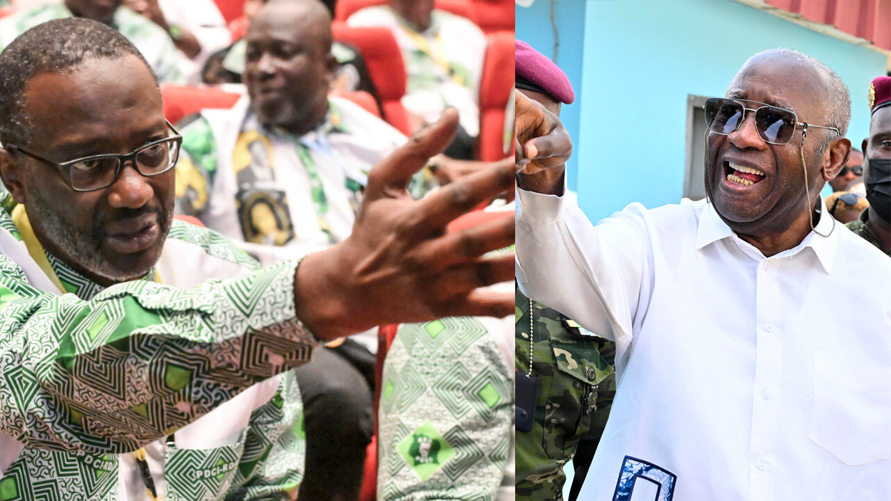 Côte d’Ivoire: Laurent Gbagbo apporte son soutien au PDCI après la radiation de son candidat Tidjane Thiam