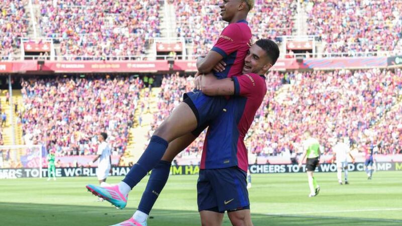 Le FC Barcelone de Raphinha et Ferran Torres fonce vers son 28e titre de champion national.