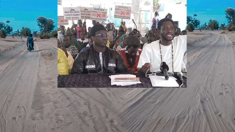 Mbarry Ndondol : des habitants réclament la construction de la route Bambey-Barry Sine
