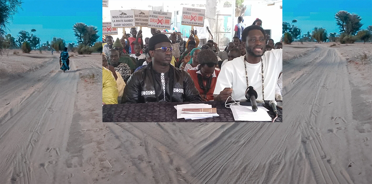 Mbarry Ndondol : des habitants réclament la construction de la route Bambey-Barry Sine