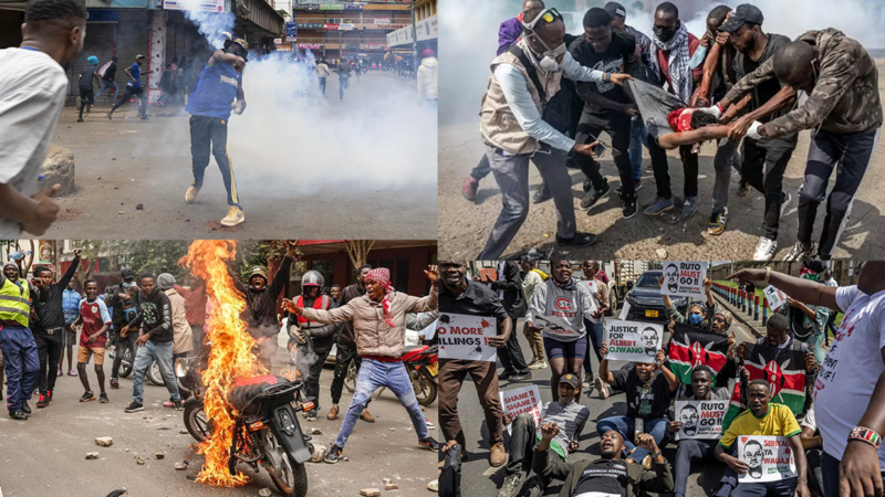 Au Kenya, la colère après des affrontements entre des manifestants, la police et des « voyous » à moto