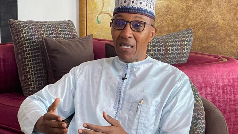 Démission de Monsieur Abdoul Mbaye de son poste de Président d’honneur