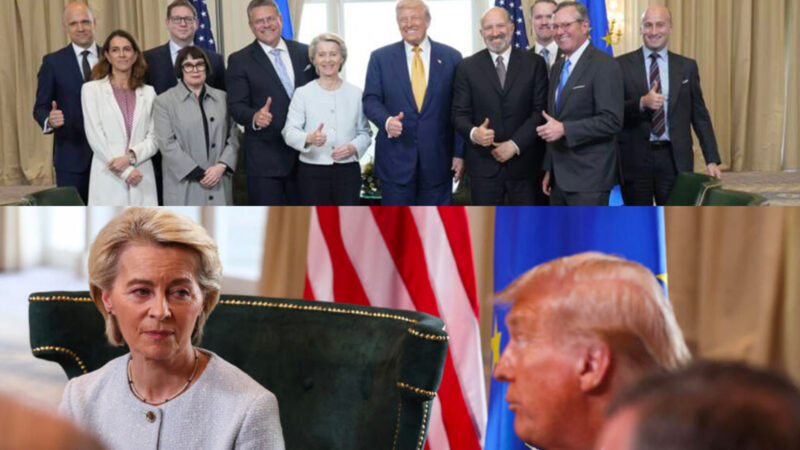 UE: Ursula von der Leyen sous le feu des critiques après l’accord commercial conclu avec Trump