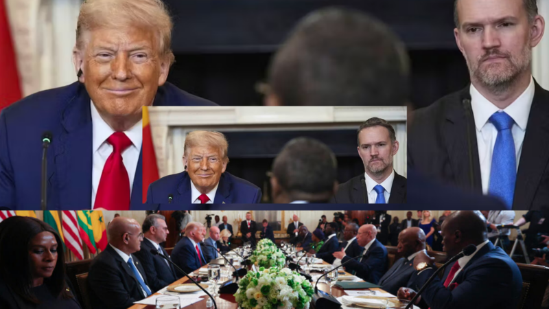 Donald Trump évoque la question des minerais avec cinq présidents africains à la Maison Blanche
