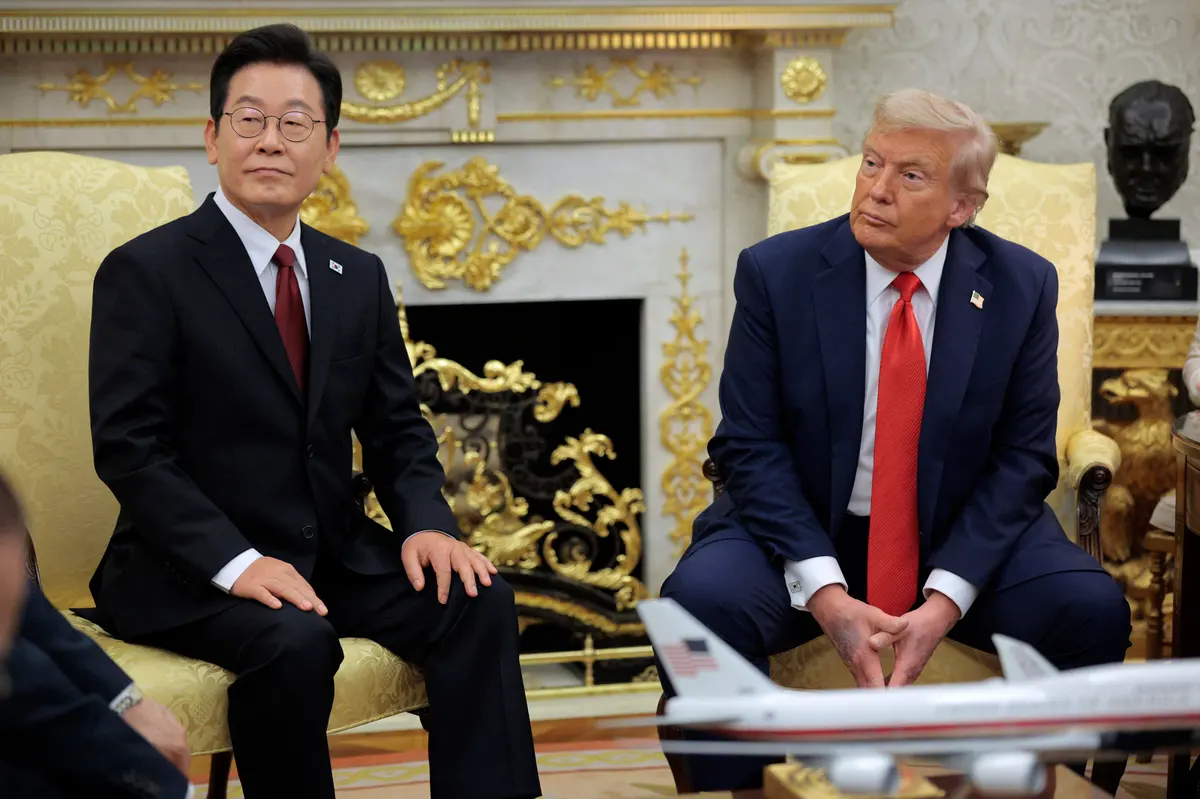 En recevant le président sud-coréen à la Maison Blanche, Donald Trump se dit «impatient» de revoir Kim Jong-un