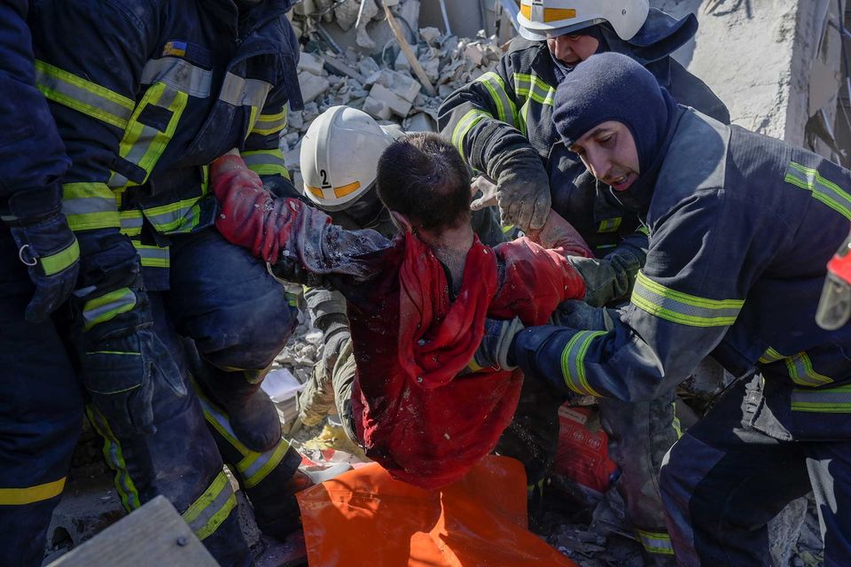 Guerre en Ukraine: nuit de bombardements sur Kiev