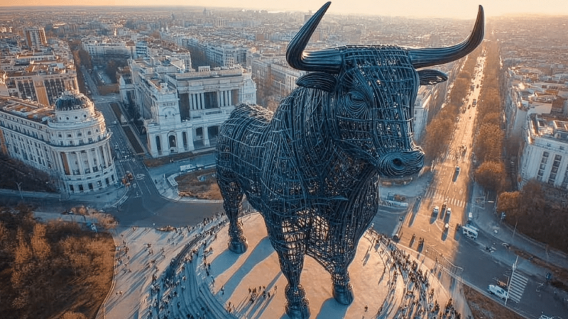 Projet culturel : L’Espagne veut détrôner la Tour Eiffel avec son «Taureau géant»