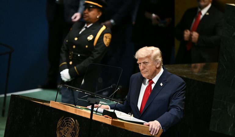 Assemblée générale de l’ONU: pour Trump, reconnaître la Palestine récompense le Hamas
