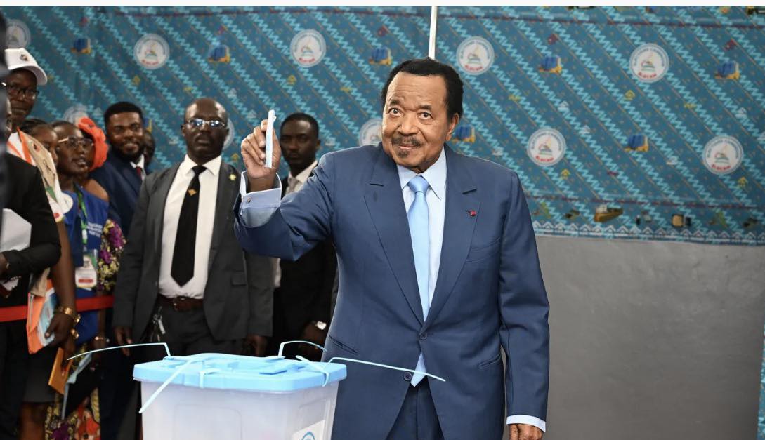 Cameroun: Paul Biya réélu président, annonce le Conseil constitutionnel