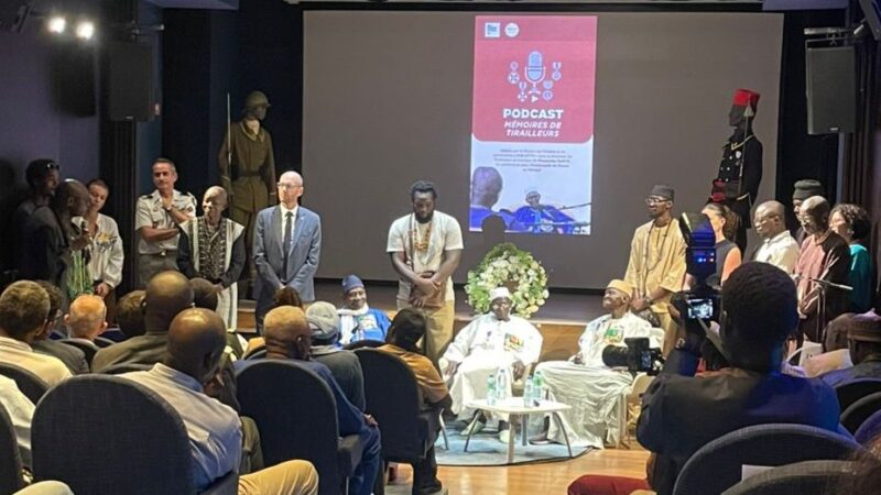 “Mémoires des tirailleurs”, un podcast à vocation pédagogique lancé à Dakar