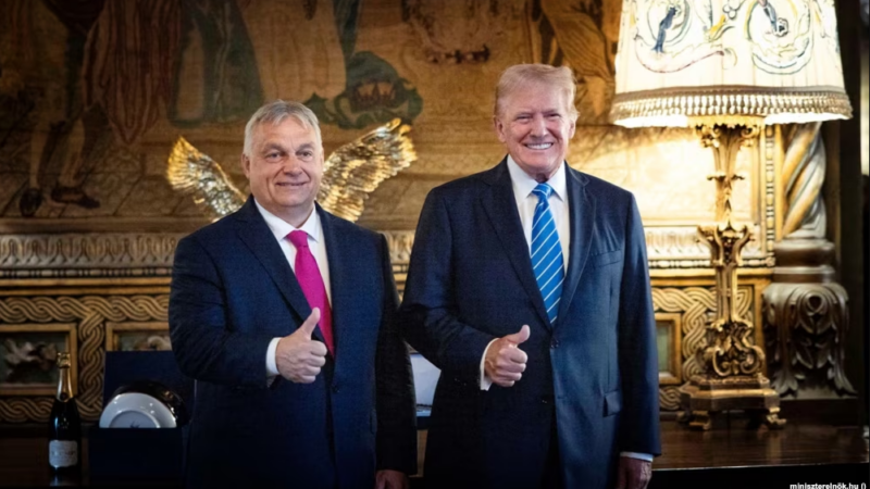 Trump et Orban se rencontrent à Washington sur fond de sanctions sur le pétrole russe