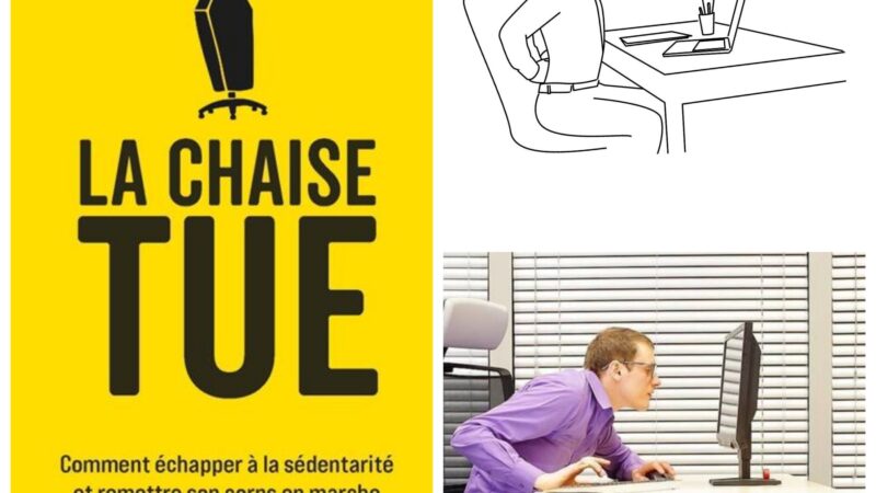 La Chaise tue -Comment échapper à la sédentarité et remettre son corps en marche -Alexandre Dana    