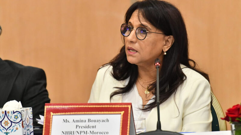 Afrique : Amina Bouayach pour le respect des droits de l’homme