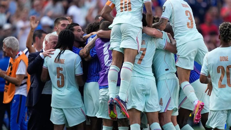 La france bat le Maroc : La troisième d’affilée pour les Bleus de Didier Deschamps