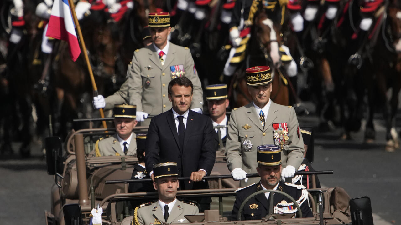 France: l&rsquo;Ukraine et les Européens à l&rsquo;honneur d&rsquo;un défilé du 14-Juillet en grande pompe