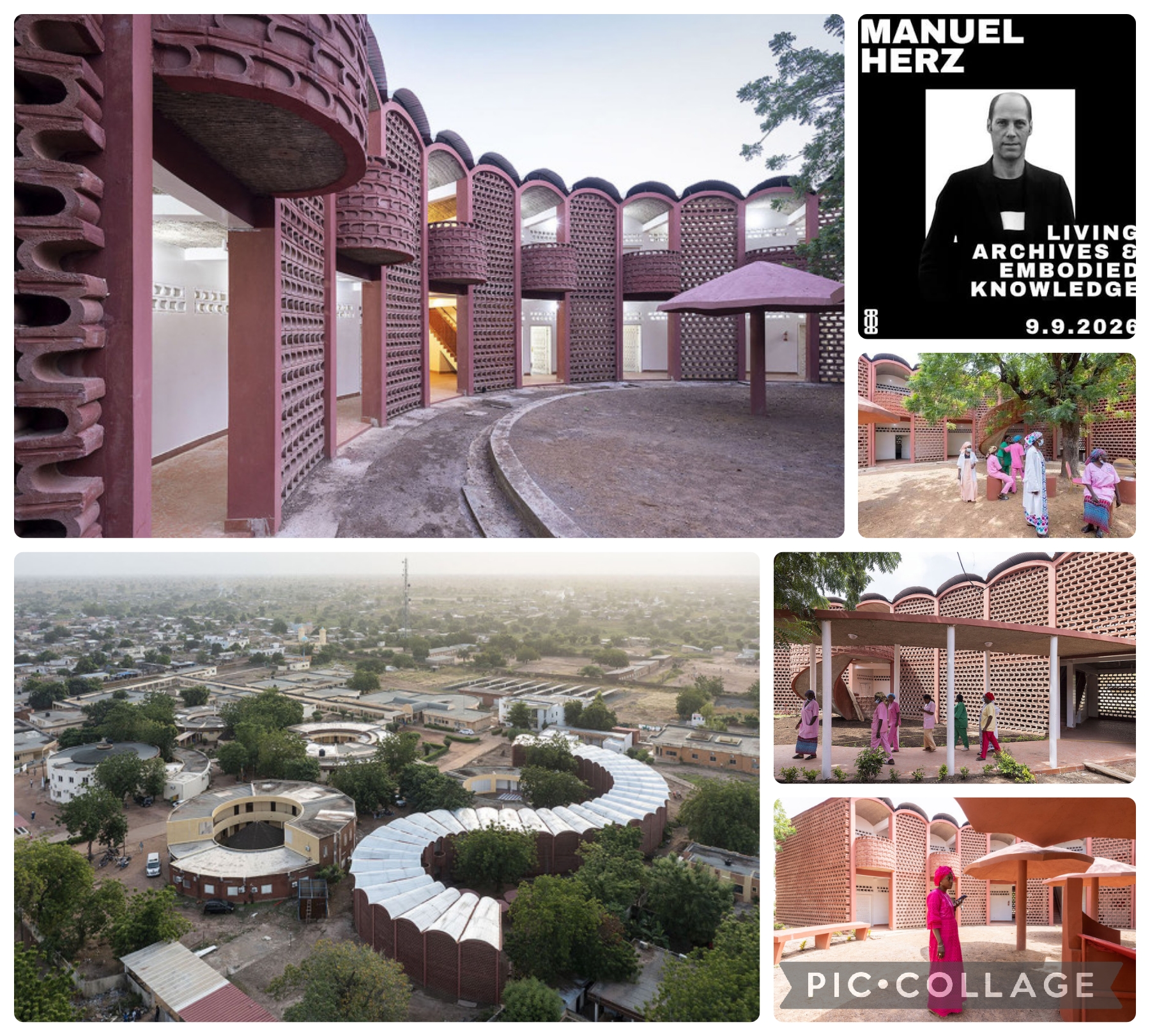 Archi : Tambacounda au Sénégal, un hôpital ancré dans la communauté signé Manuel Herz ( plus de 40 degrés)
