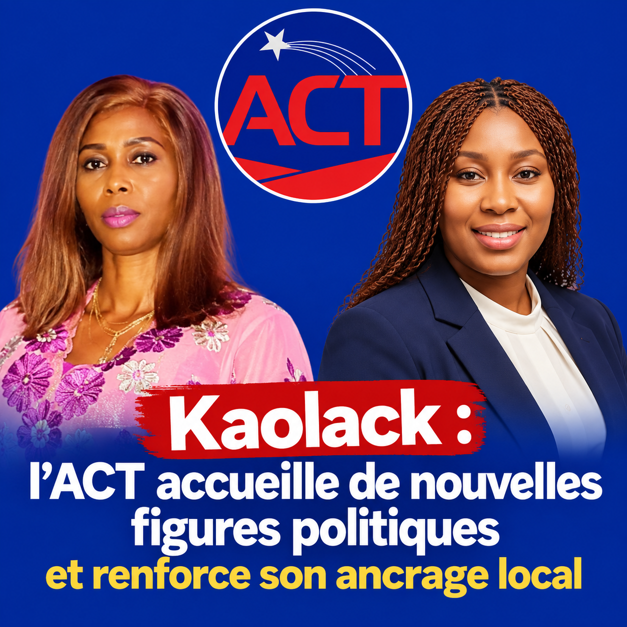 Kaolack : l’ACT accueille de nouvelles figures politiques et renforce son ancrage local